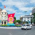 Rond-point à Hanoï (Vietnam)