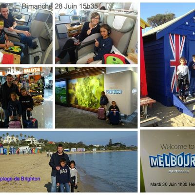 J1 à Melbourne !