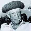 Quatre photos de Pablo Picasso par André Villers 