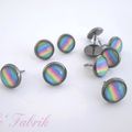 Cabochons en verre, collection " les minis " par So'Fabrik