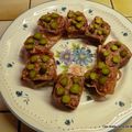 ROULÉS DE PROSCIUTTO AU JAMBON ET MOUTARDE