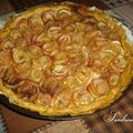 tarte aux fleurs de pommes.