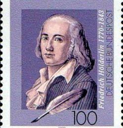 Friedrich Hölderlin (1770 - 1843) : Pain et vin / Brot und wein