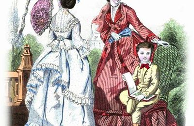 Gravures de Mode Année 1870