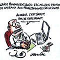 Les petits cadeaux des labos pharmaceutiques - par Lacombe - mars 2015