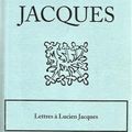 Deux lettres de Jean-Louis Depierris à Lucien Jacques.