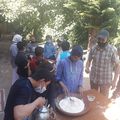 Faire des Fatayer du Ramadan فطائر رمضان > programme de l'atelier cuisine hier après-midi au temps d'accueil à Ourika Tadamoune