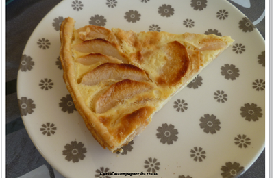 Tarte aux pommes crème citron