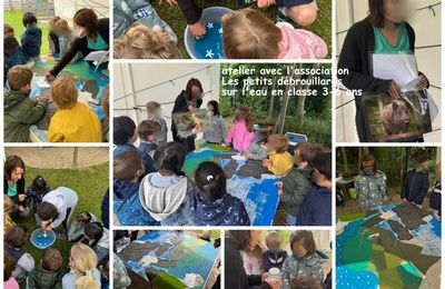 Ateliers scientifiques sur l'eau avec l'association Les Petits débrouillards