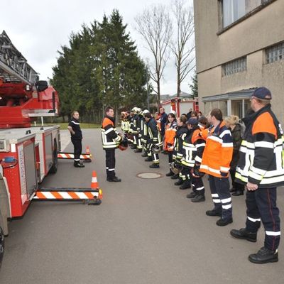 Exercice du 1 avril CISEA Esch  PC Sanem et SP Sanem 