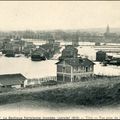 557 - Vue prise du Fort - Inondations 1910.