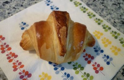 Croissants au beurre maison