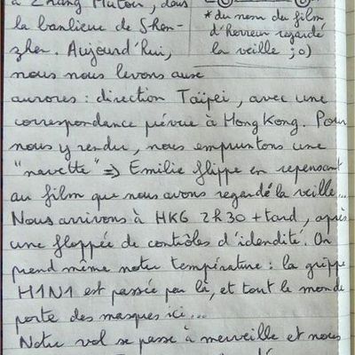 :: Décollage pour Taiwan ::