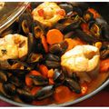 Osso bucco de saumonette et moules