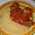 plat : boulettes