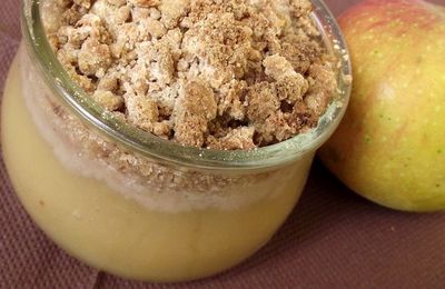 Crumble pomme*chataîgne