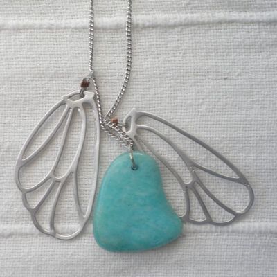En semi-précieus : lapis-lazulis et amazonite