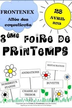 FOIRE DE PRINTEMPS DE FRONTENEX (73)