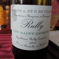 domaine de Villaine 2012 rully "les saint-jacques"