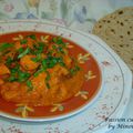 Makhani Murgh ou Chicken butter (bonne fête de Diwali)