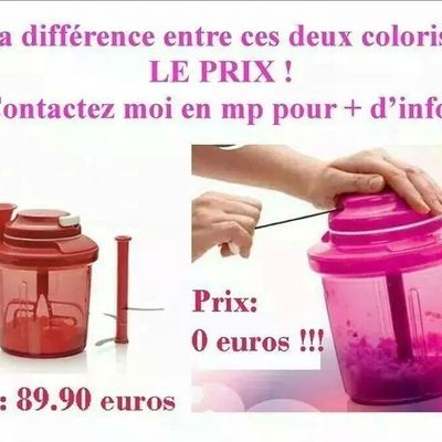 GROS CADEAU HOTESSE en JUIN