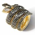  A Rare Diamond-Set Snake Wristwatch, by Bulgari