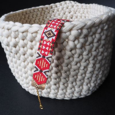 Encooooore un bracelet tissé en perles Miyuki 🤩🤗