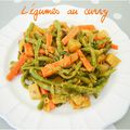 Légumes au curry