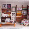 vitrines miniatures - Boutique de patchwork