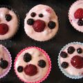 Muffins aux fruits rouges