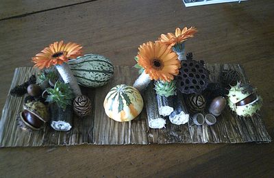 Mon second atelier d'art floral : l'automne