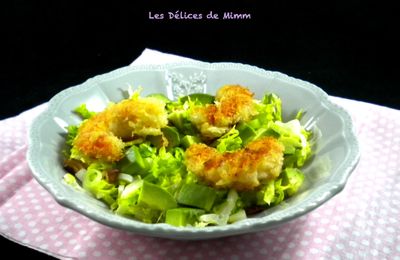 Salade de crevettes croustillantes pour la Saint-Valentin