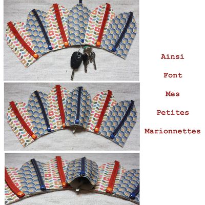 Range clé + pochettes