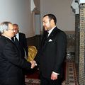 صاحب الجلالة الملك محمد السادس  يستقبل نائب الرئيس السوري