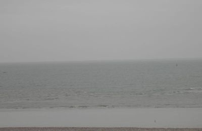La plage du Havre en février