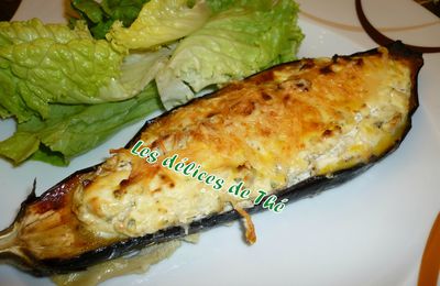 Aubergine gratinée .....