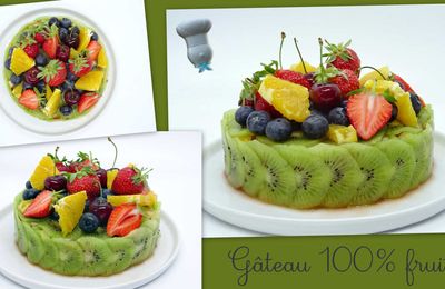 Gâteau 100% fruits