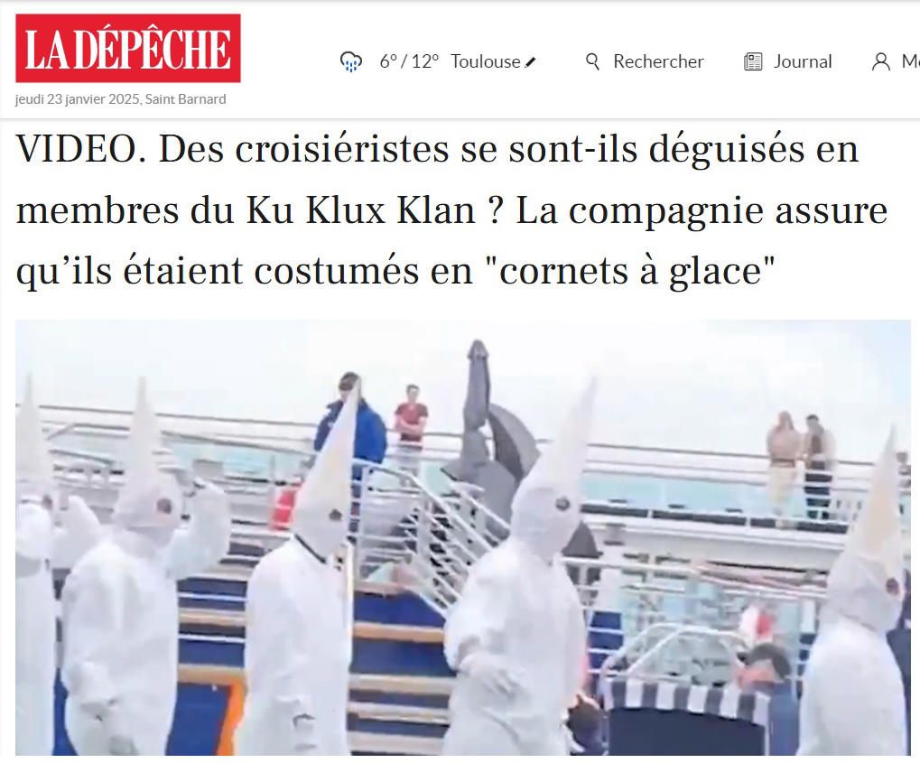 La croisière s'amuse presque