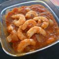 crevettes sauce aigre douce