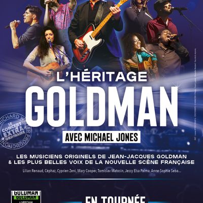 L'Héritage Goldman en tournée en septembre et octobre 2024 et au Dôme de Paris le 10/10