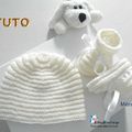 tuto tricot bebe, tricot bb, tutoriel, patron, explications, modèle layette bb a tricoter pdf