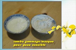 slow cosmétique : combo gommage et masque pour peau sensible