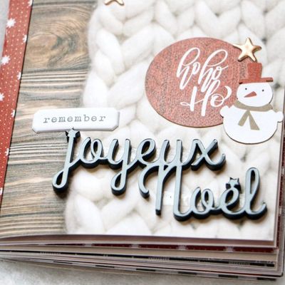 Mini album mon premier Noël