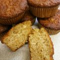 Muffins aux flocons d'avoine et aux pommes