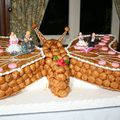 Figurines de mariés (ce que ça donne sur le gâteau)