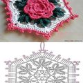 Fleurs au crochet