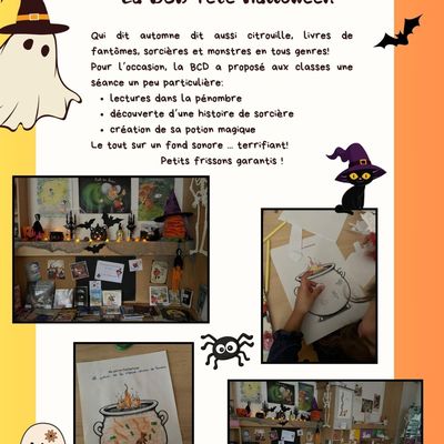 La BCD se met aux couleurs de l'automne et d'Halloween