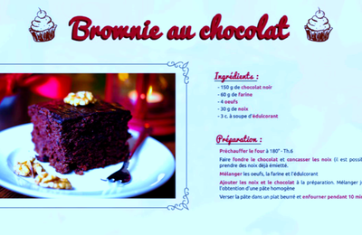 Brownies au chocolat