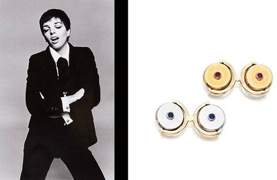 Liza Minnelli & Van Cleef & Arpels Cufflinks