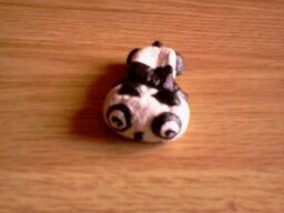 panda en pâte à sel 